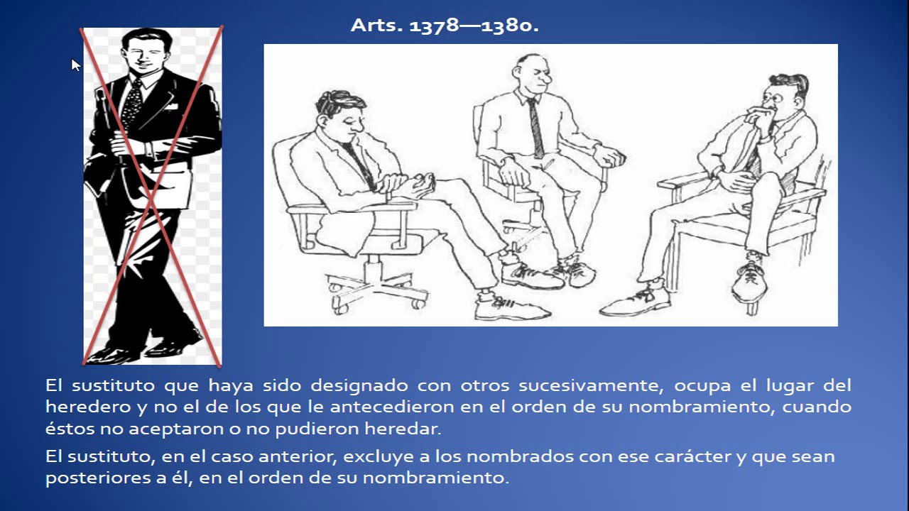Sustituciones testamentarias.