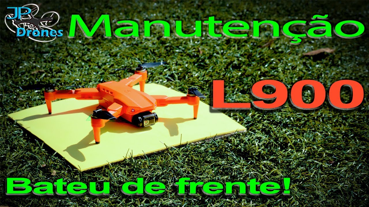 Manutenção Drone L900 - Bateu de Frente!