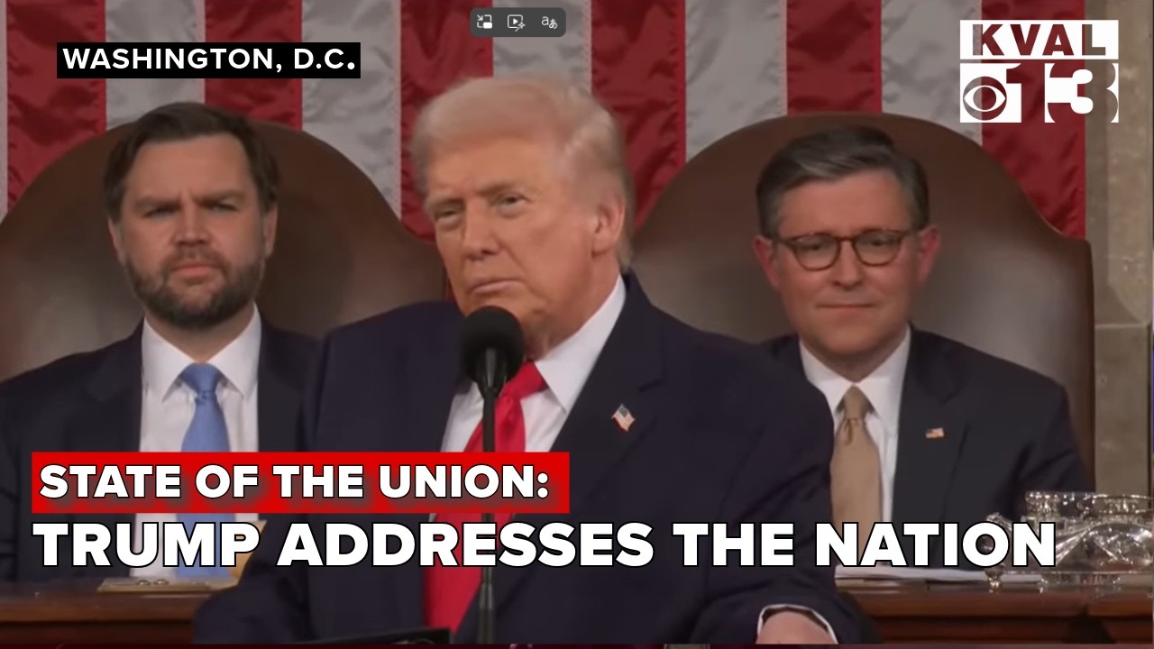 President Trump delivers State of the Union address