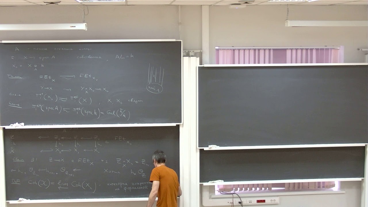 Вологодский Вадим, Seminar "The Weil Conjectures", 25.02.2021 ауд.  427