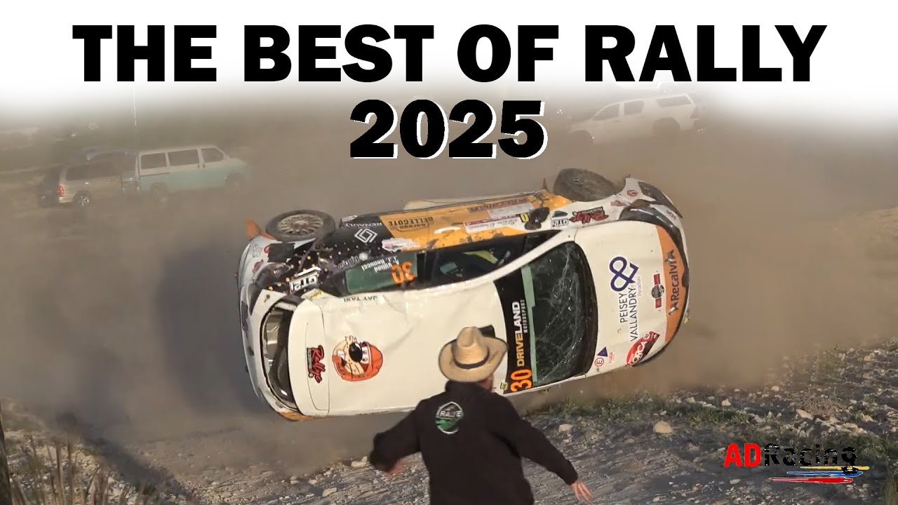 BEST OF RALLY 2025 | Maximum Attack, Crashes & Mistakes | ADRacing