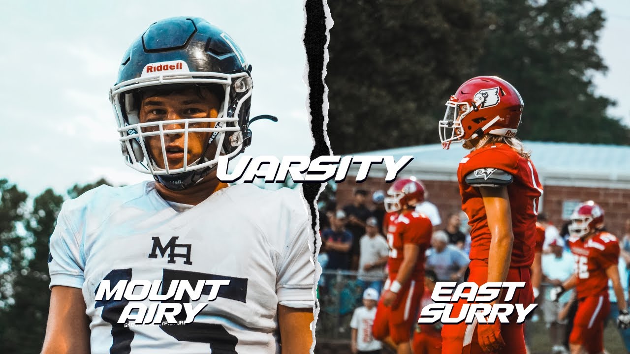 NC 1A DEFENDING STATE CHAMPS  MOUNT AIRY VS EAST SURRY HIGH SCHOOL  #fridaynightlights