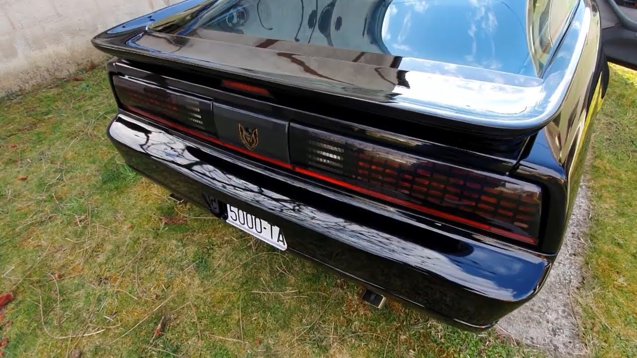 Ride in a Trans Am - External GoPro Microphone Between Exhaust Pipes