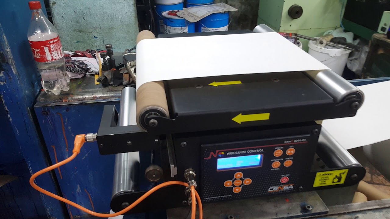 FLEKSO BASKI MAKİNESİ KENAR KONTROL SİSTEMLERİ