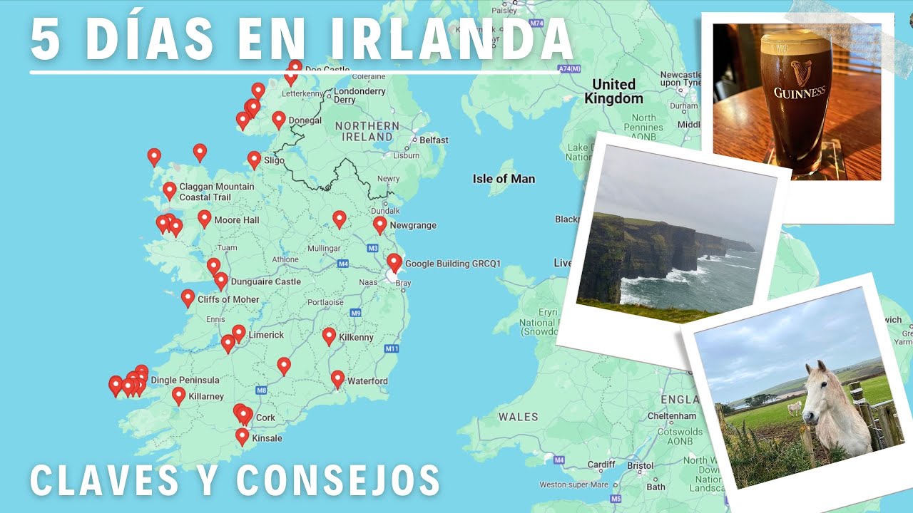 CLAVES Y CONSEJOS PARA VIAJAR A IRLANDA ☘️ | Dublín - Cork - Limerick - Galway - Sligo