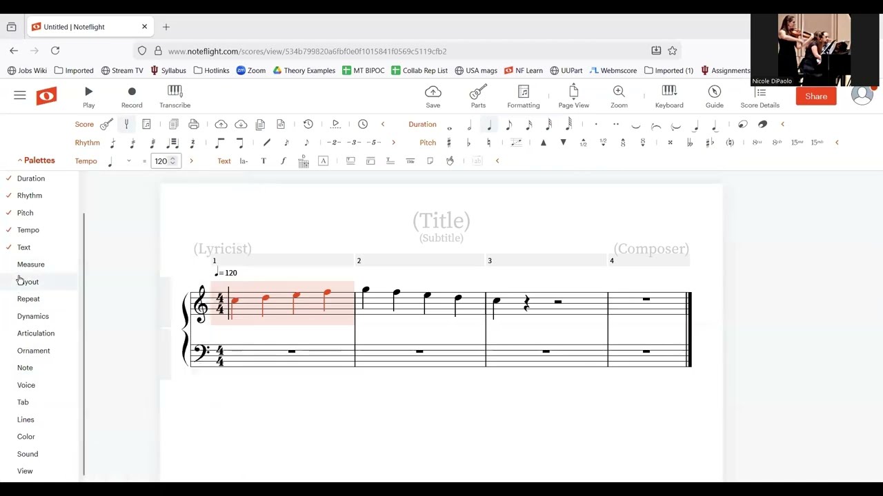 Noteflight Tutorial: Fixing Canceled-Out Key Signature Glitch in Noteflight Music Notation Software
