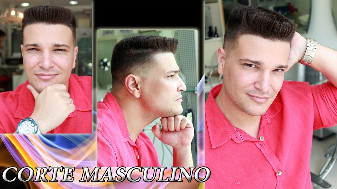 ✂ Corte Quadrado Masculino passo a passo - Moisés Cabeleireiro