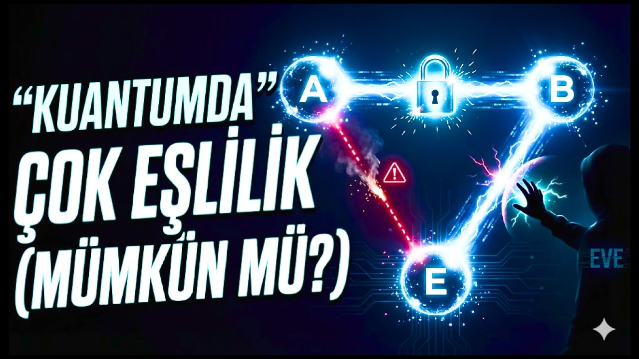 Kuantum Sistemler Tek Eşli mi, Çok Eşli mi? (Dolanıklık Monogamisi Gerçekte Ne Diyor?)