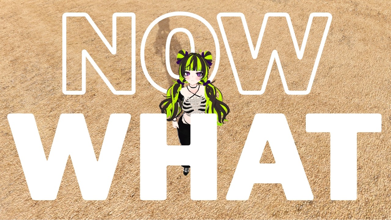【VRChat】I'm lost, but I have a new 3D model