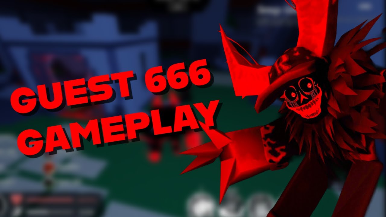 [ROBLOX: FORSAKEN] Guest 666 Gameplay