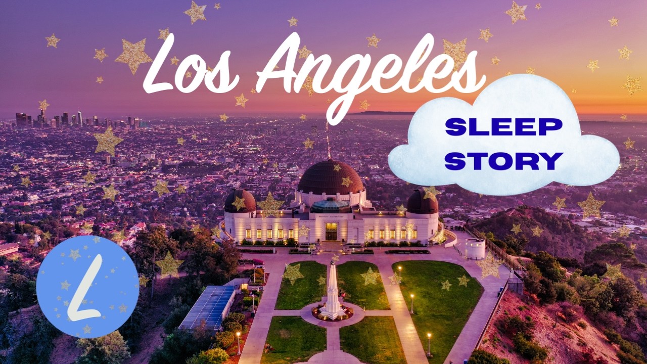 A Slow Day in Los Angeles | Calm Travel Story for Relaxation & Sleep