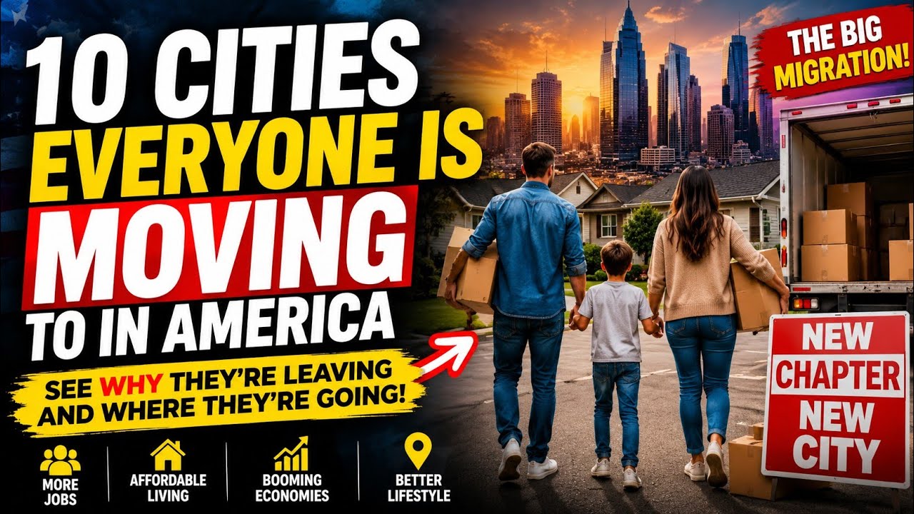 10 Cities Everyone Is Moving To in America