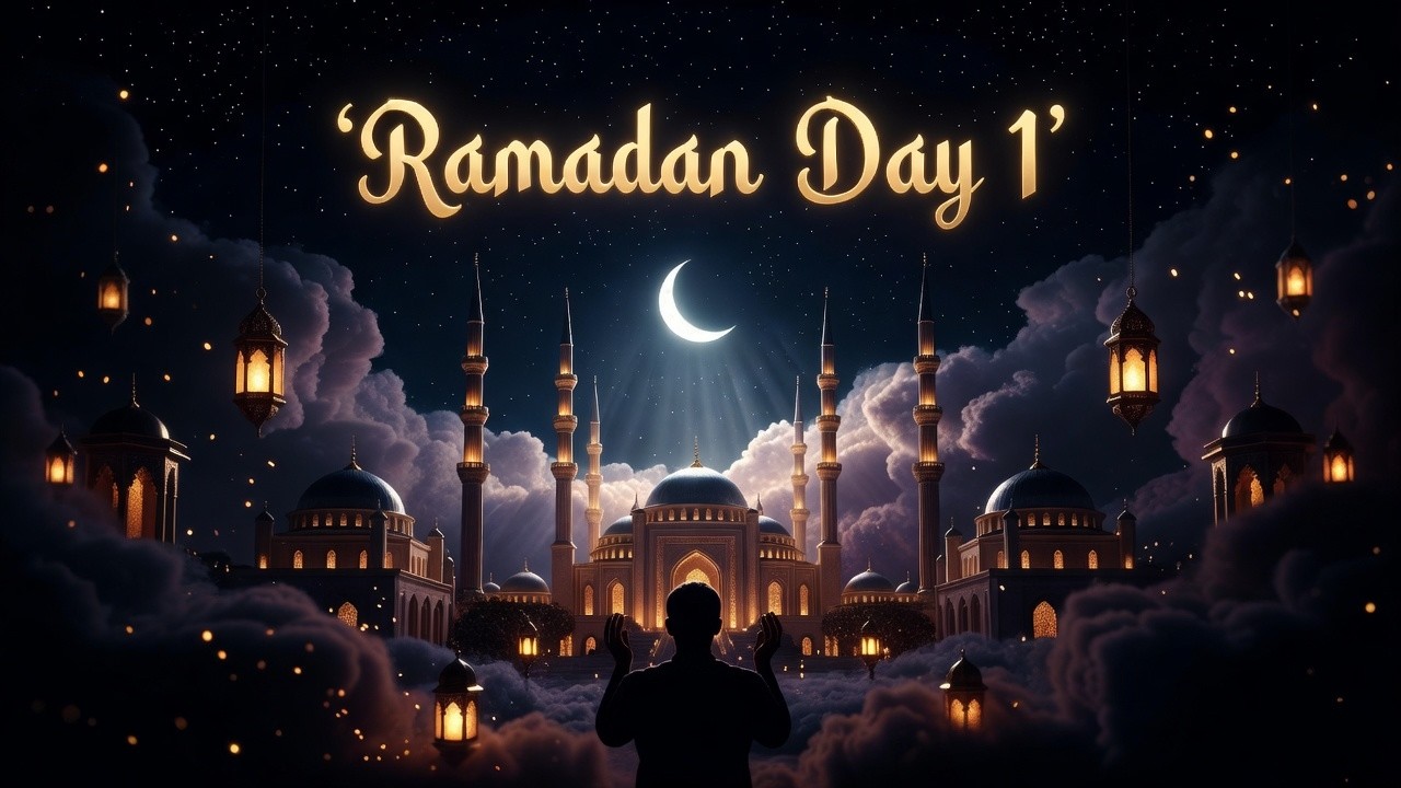 Day 1 Ramadan Series 🤍 | Listen & Memorize Rabbana Dua l Calm & Peaceful recitation