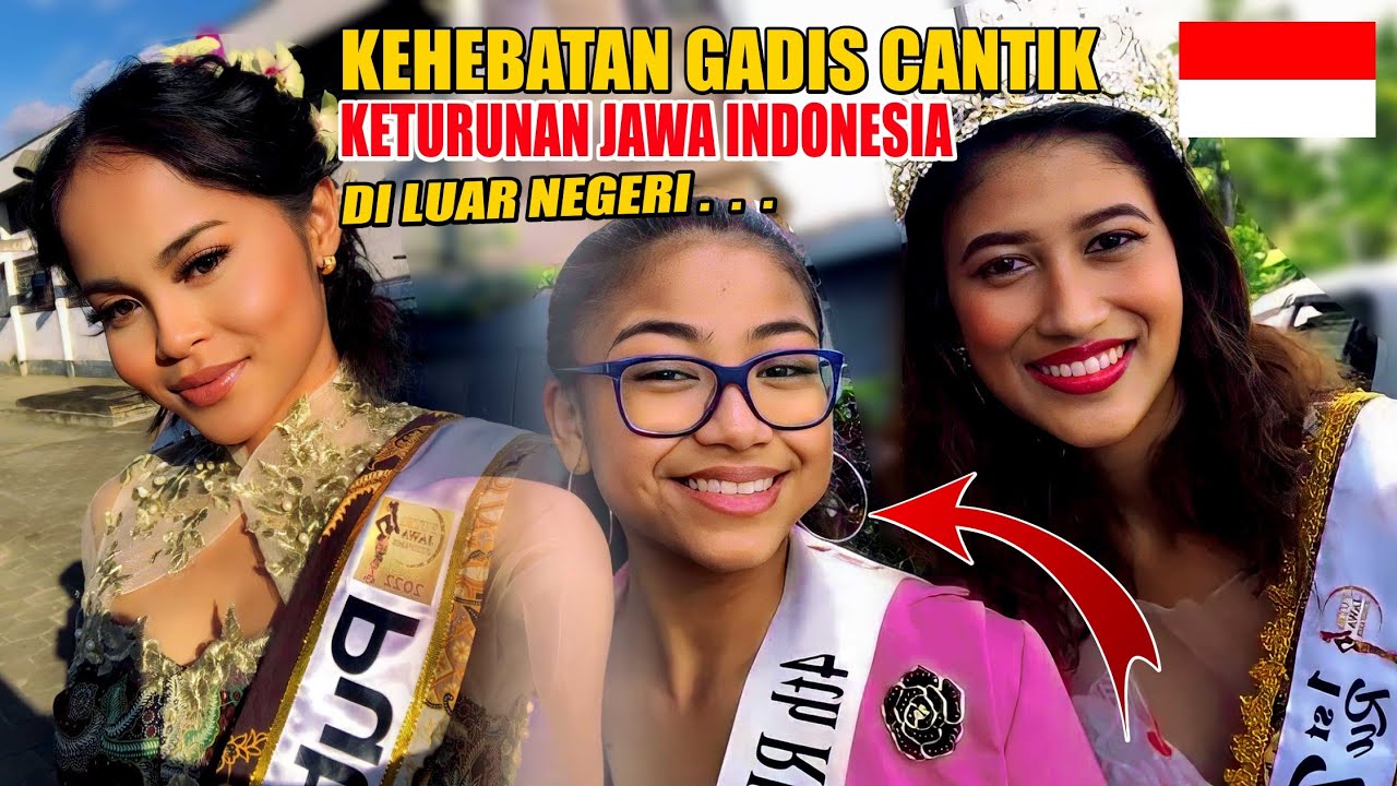 Saluut banget !Tak malu ngaku asal INDONESIA putri cantik turunan jawa di suriname bikin bangga