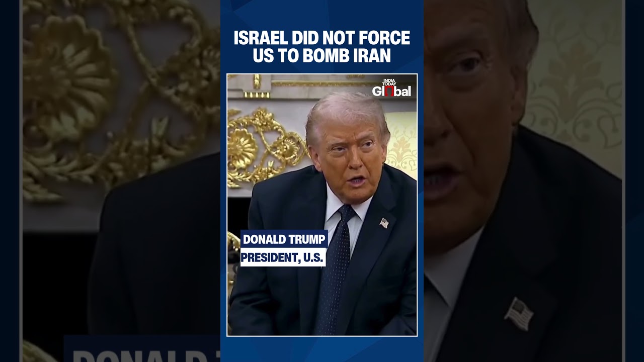 Trump Says Israel Didn&rsquo;t Force US Into Iran Conflict, Claims He Forced Their Hand