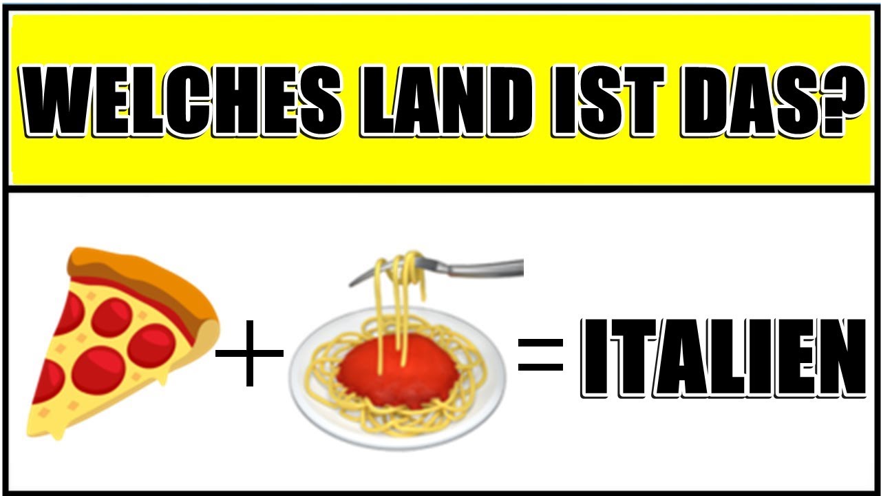 Schaffst du es diese Länder zu erraten? (Emoji Länderquiz)