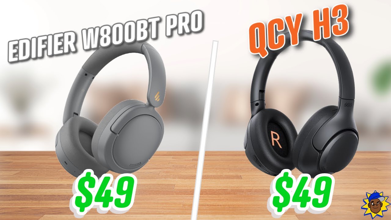 Разборки наушников за $50: Edifier W800BT Pro против QCY H3 — кто главный?