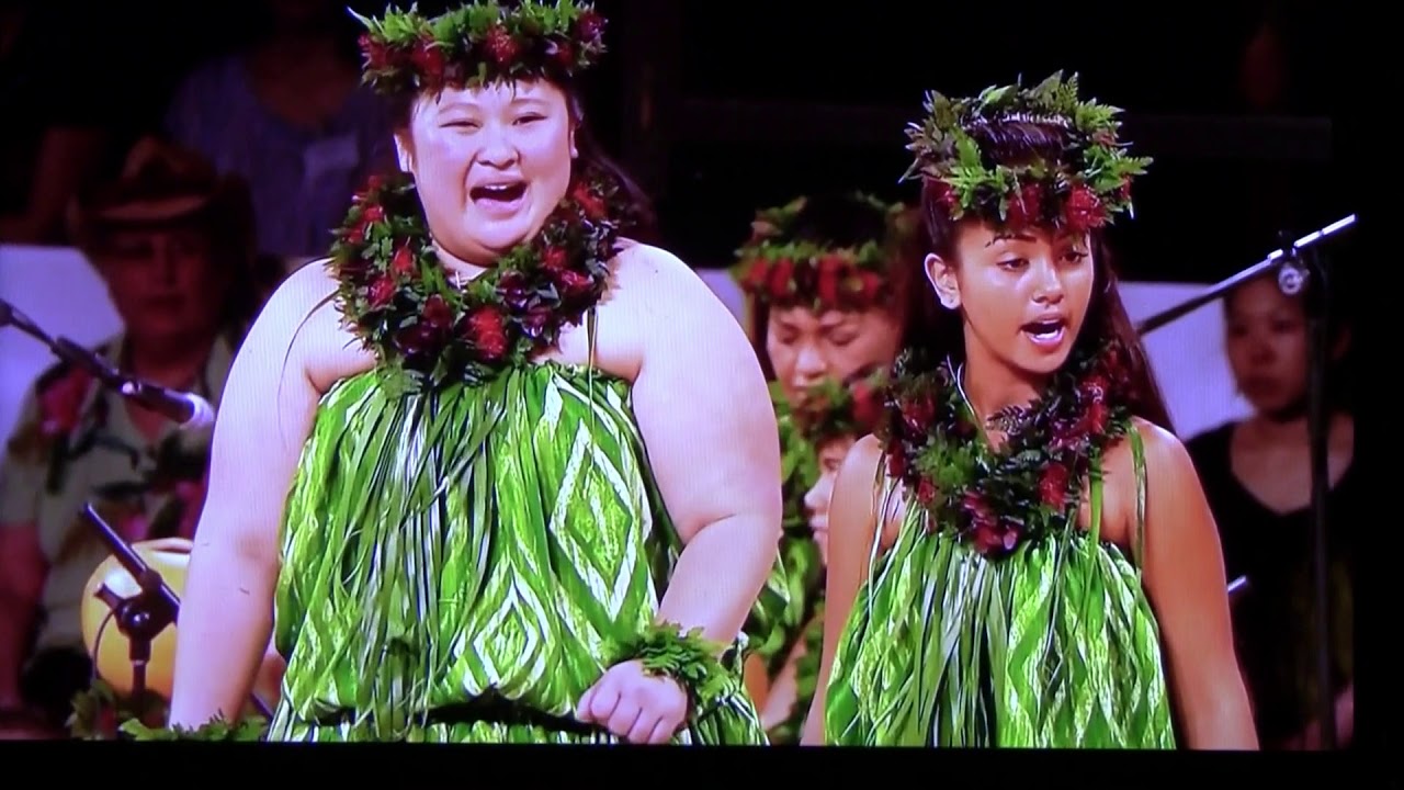 Hālau Hula ‘O Hokulani-2014 Merrie Monarch Festival-Wahine-Hula Kahiko