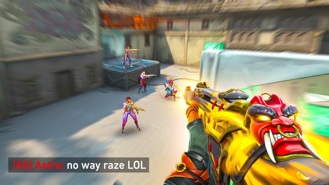 Chaotic and Funny Raze Moments | 670 hours on Raze