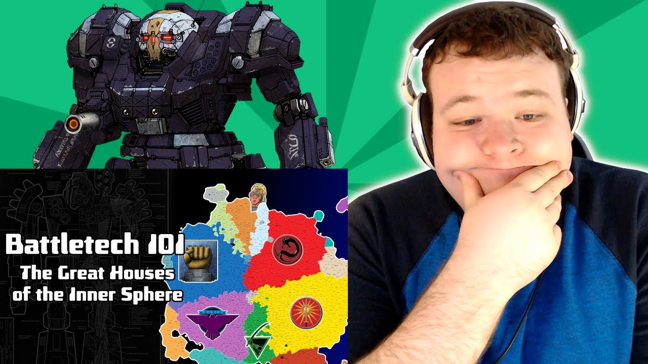 BattleTech 101: Великие Дома Внутренней Сферы -@theblackpantslegion | Реакция Fort_Master