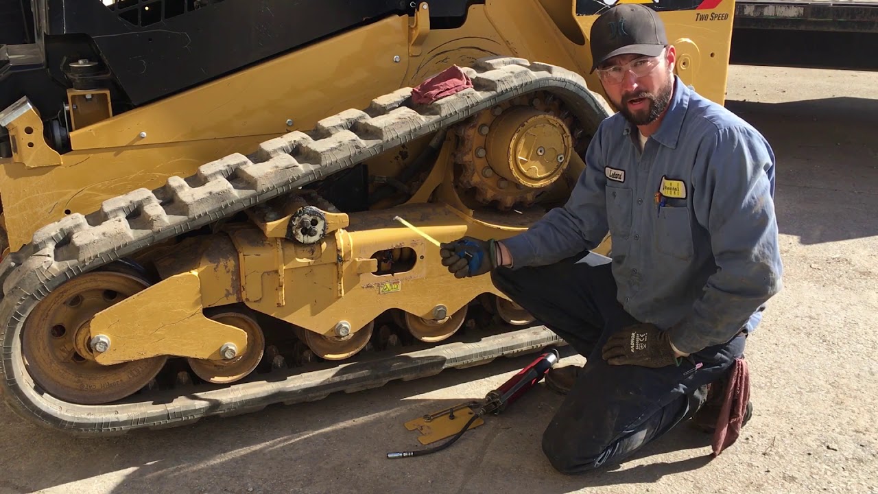 How to adjust CTL track tension