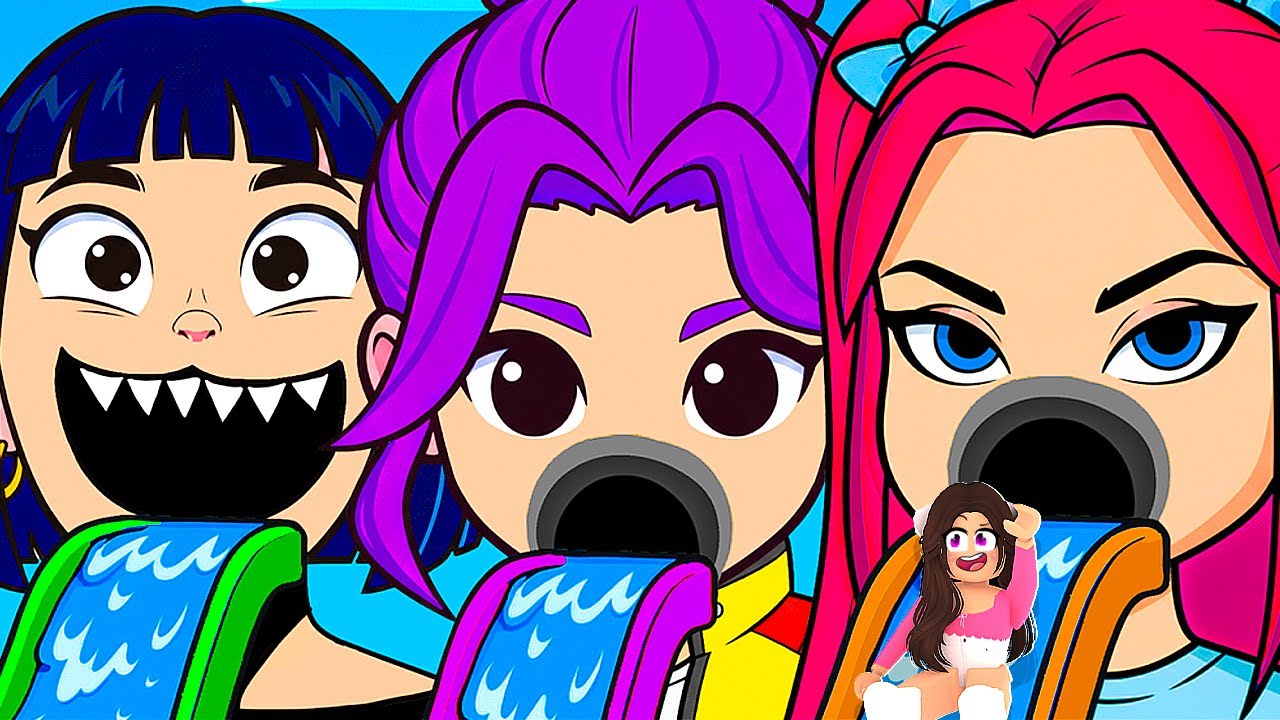 Bir K-POP Demon Hunter Kaydırağı Seç !! Roblox