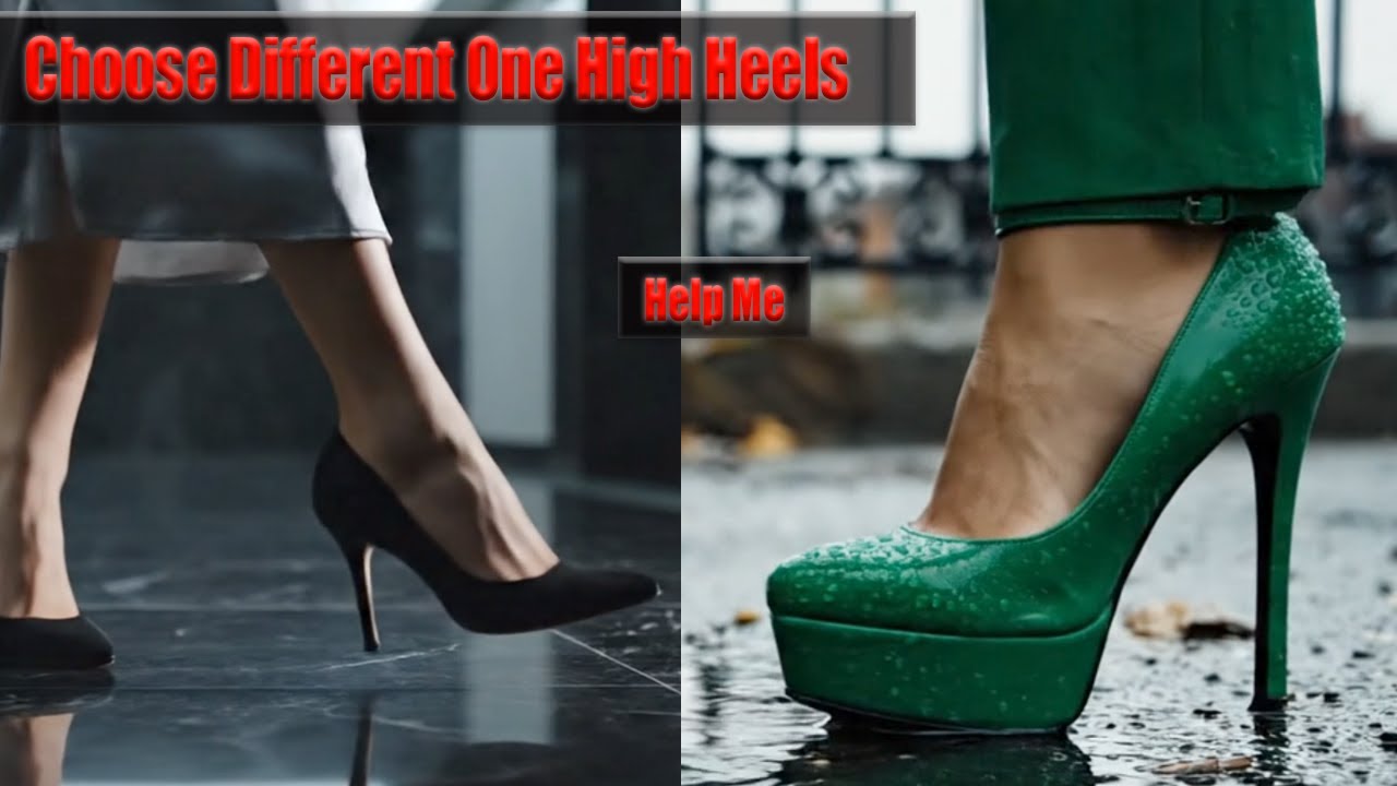 ASMR High Heels Try-On 👠 Which One Gives the Best Clicks? 💫