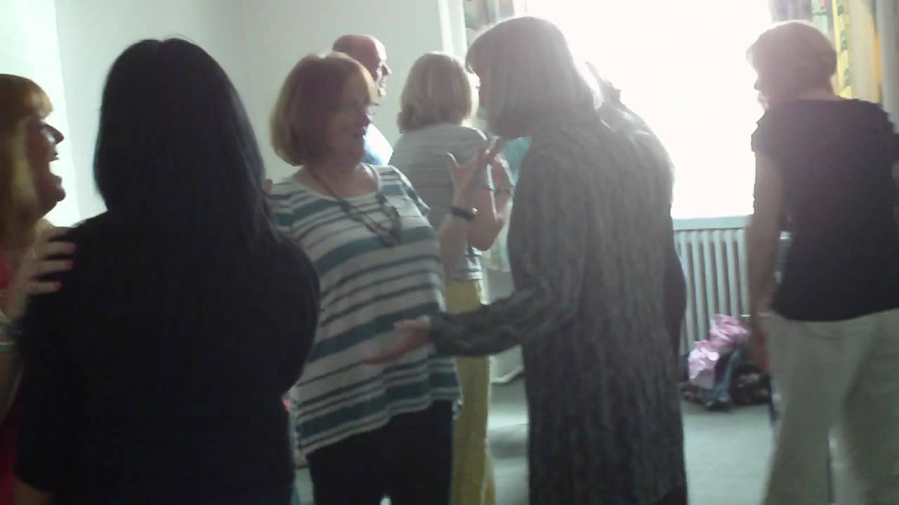 Laughter Yoga Leader Training Durham July 2012 Gibberish with Lotte www.unitedmind.co.uk