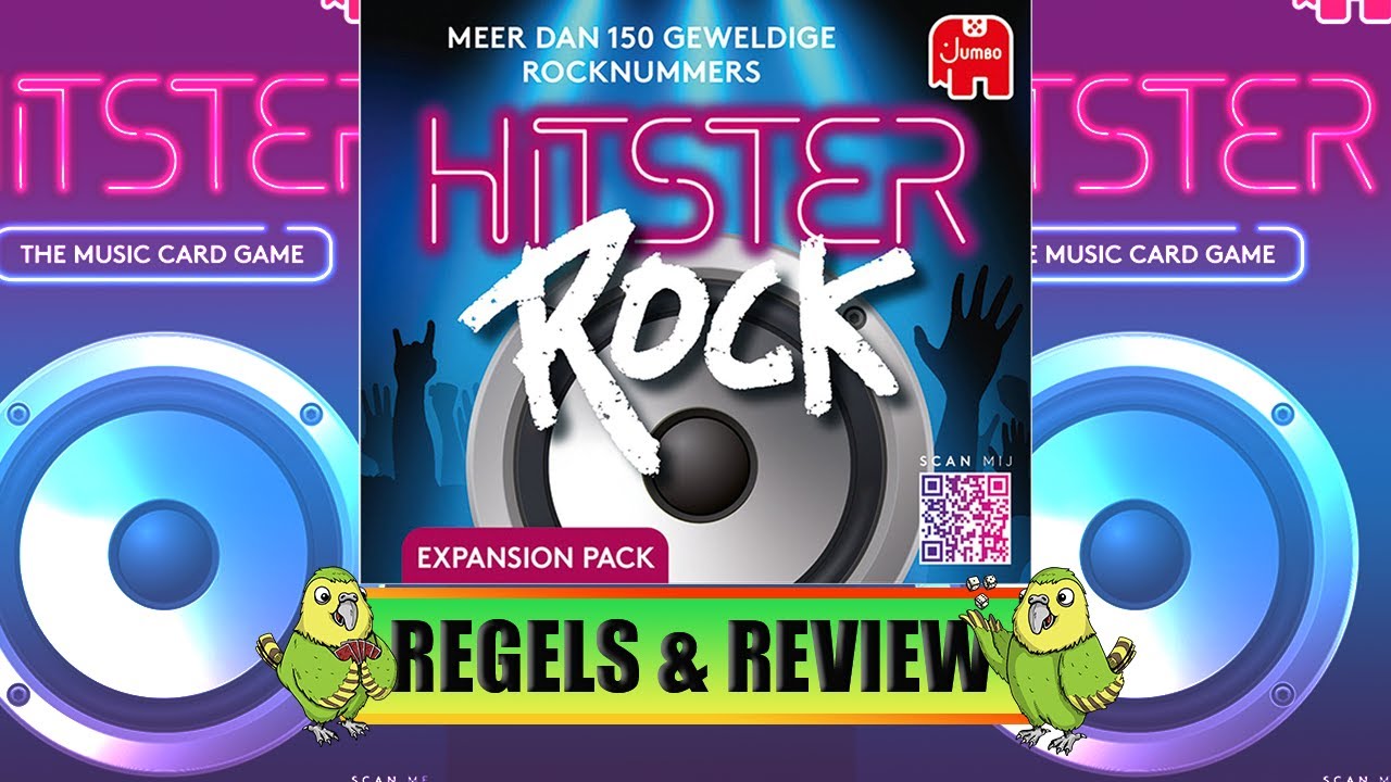 Hitster Rock (#391 U1): Raad jij de liedjes in extreme omstandigheden?