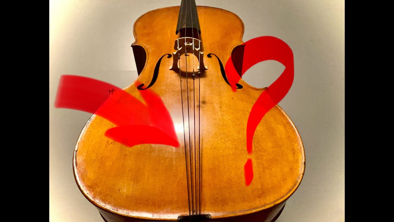 My Cello has NO TAILPIECE! Why? How to DIY!