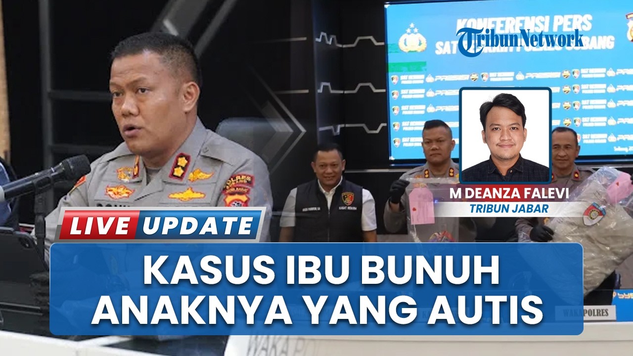 Polres Subang Gelar Perkara Ibu Bunuh Anaknya yang Autis, Terancam 15 Tahun Penjara