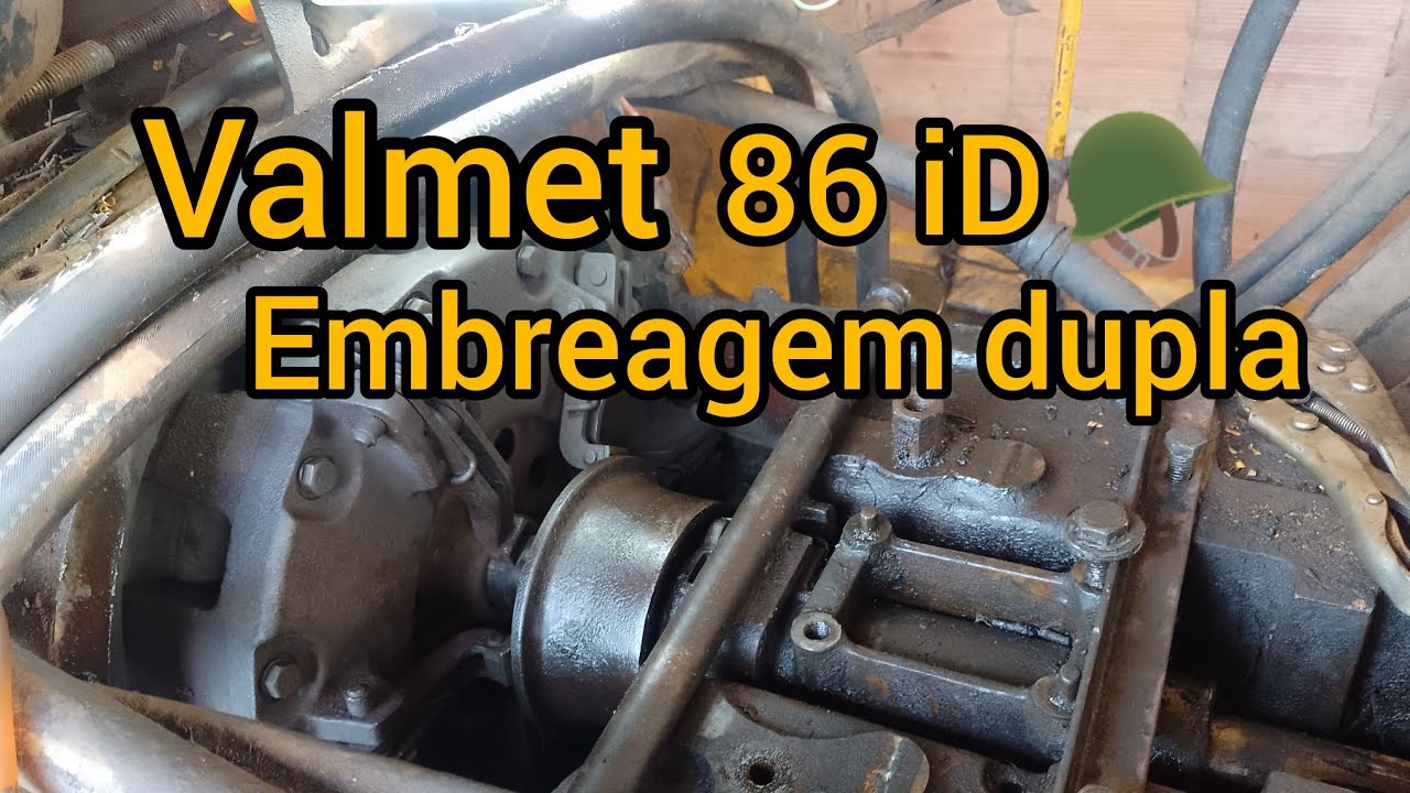 vamos ver a Embreagem dupla do trator valmet 🪖🪖🛠️🔧🔩