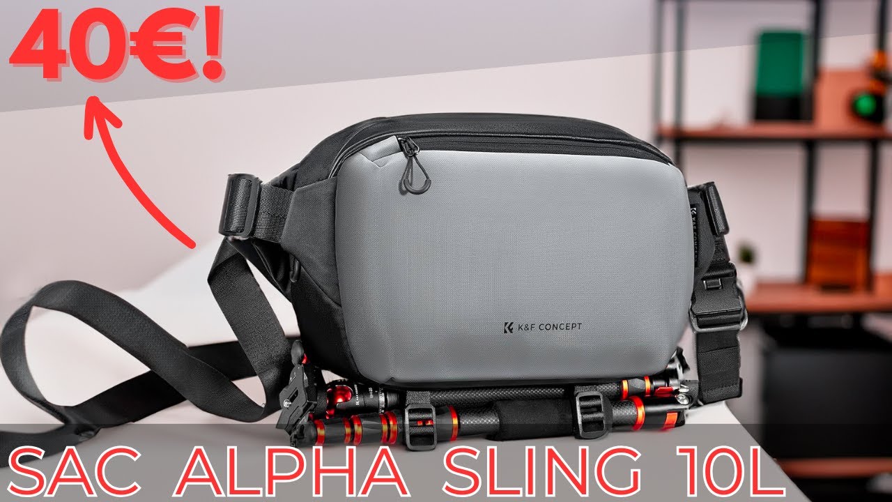 Pratique à prix BUDGET! | K&F CONCEPT SAC PHOTO bandoulière ALPHA 10l 😎