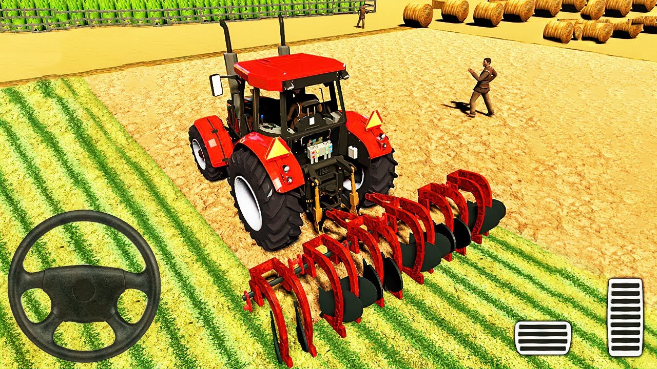 New Tractor Games 2026 - Modern Farm Tractor Driving Games - Farming Tractor 3D - Android Gameplay
