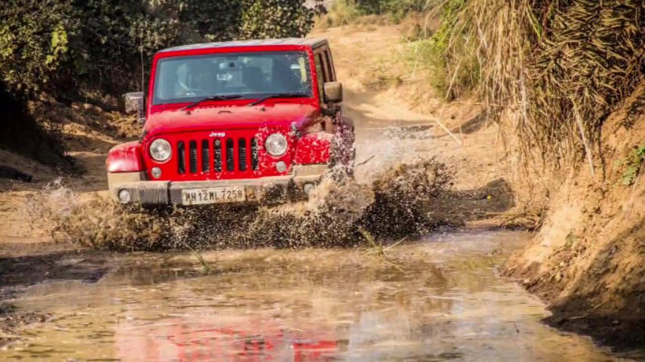 JEEP Grand Cherokee and Wrangler off-road experience Gurgaon India