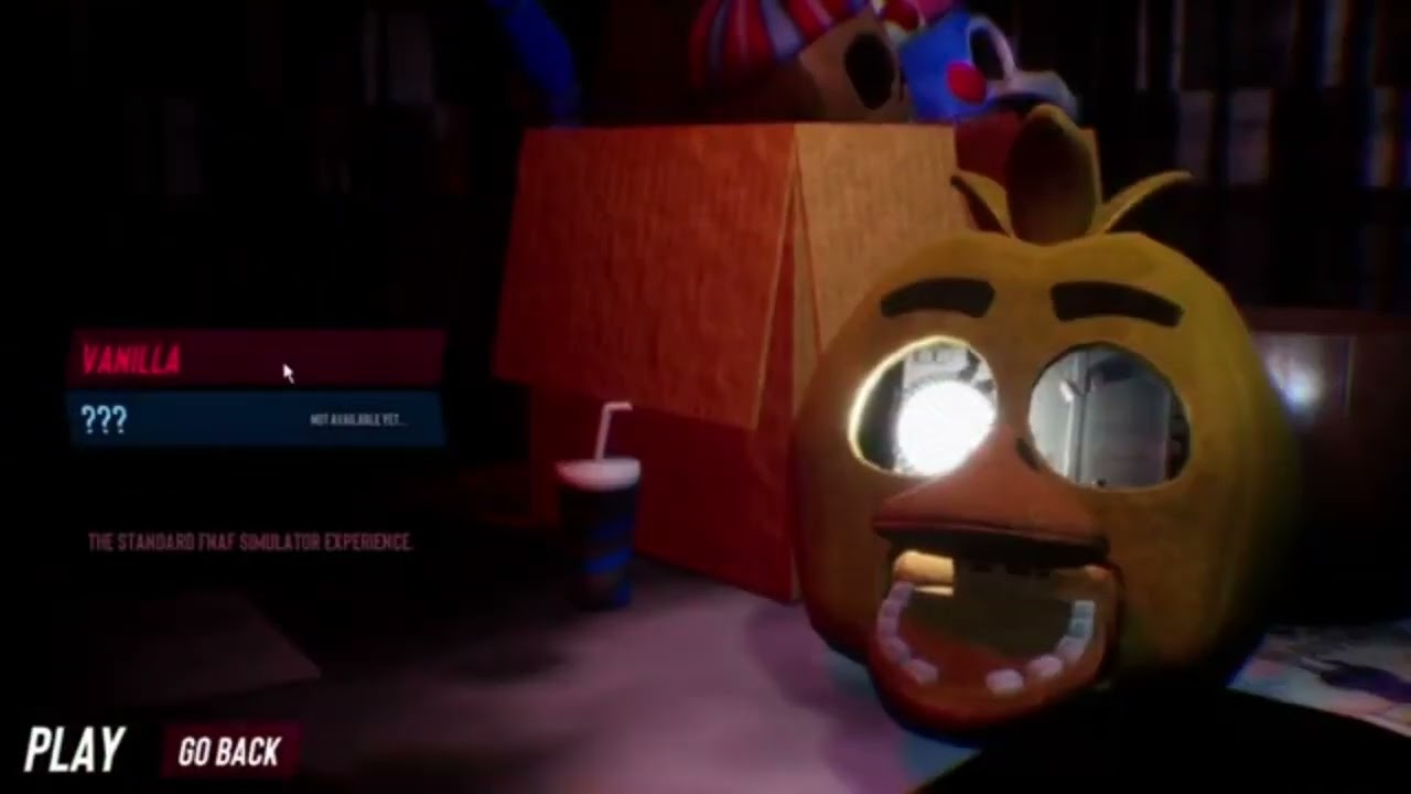 Fnaf ama karakterleri ben hareket ettiriyorum (part 2)