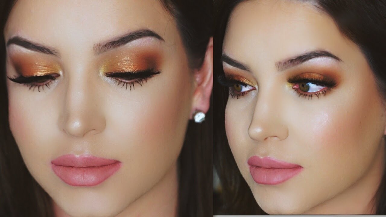 Golden Haze | Eyes Makeup tutorial