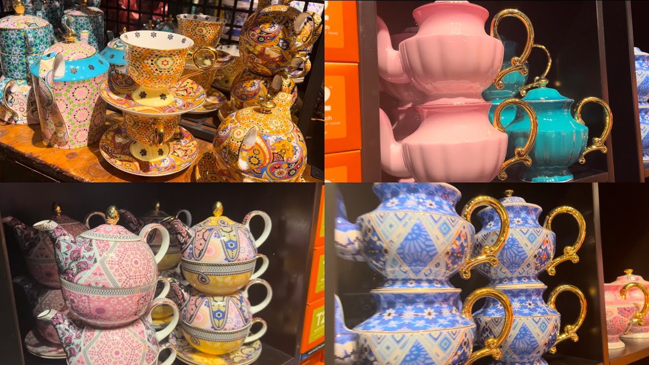 Beautiful Teapot set collection at T2