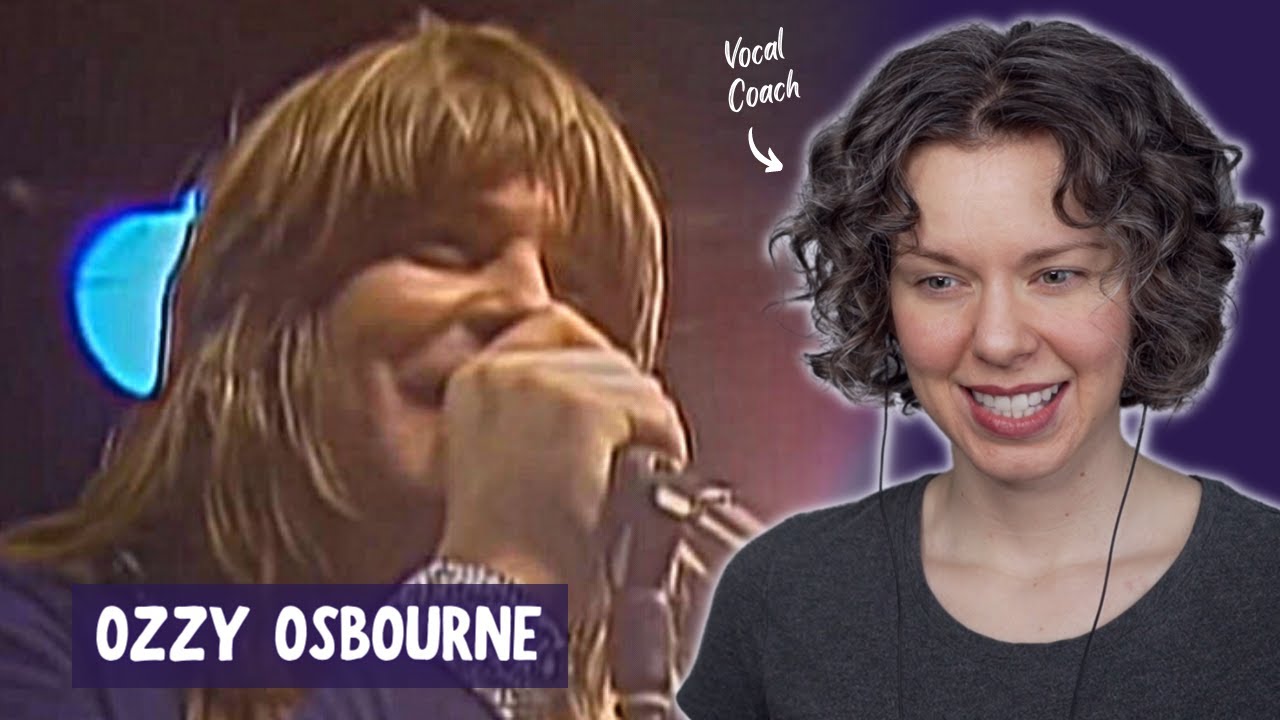Ozzy Osbourne & Randy Rhoads LIVE in 1981 - Vocal Analysis and Reaction featuring 