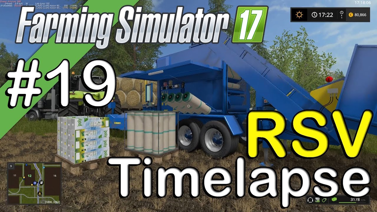 Farming Simulator 2017 - RSV - Timelapse #19 - The LT-Master