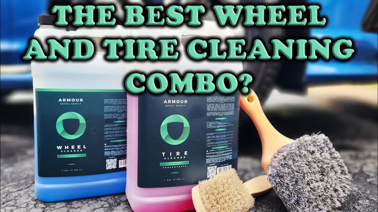 My no hose method for cleaning wheels and tires with Armour Detail Supply.
