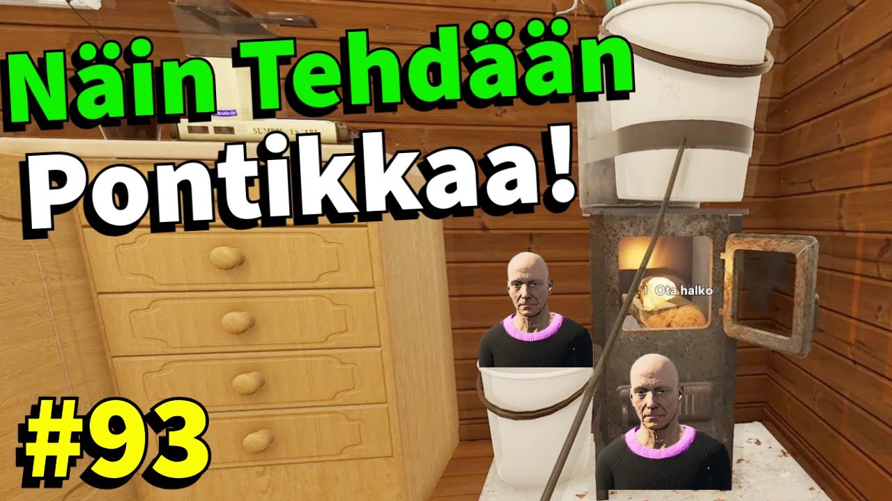 NÄIN TEHDÄÄN  PONTIKKAA! | Uusi Päivitys #93 | Finnish Cottage Simulator