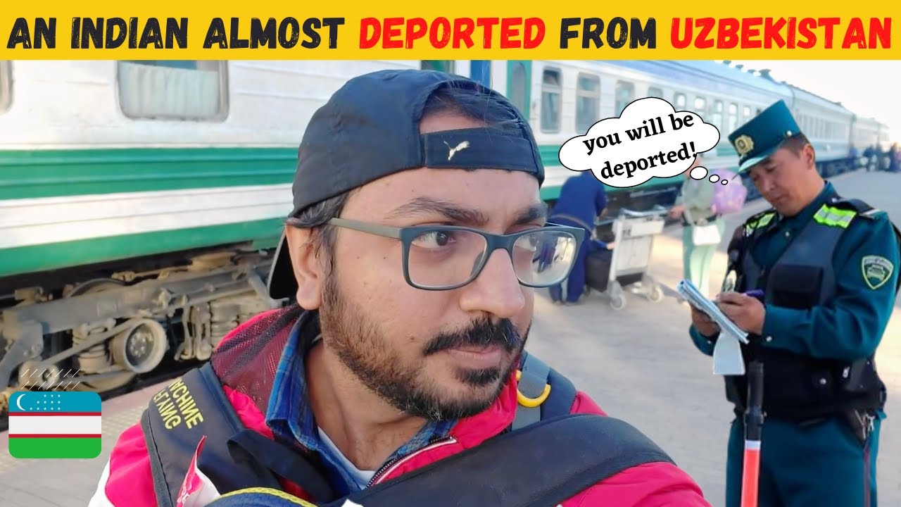 Kazakhstan to Uzbekistan by train | Almost got deported