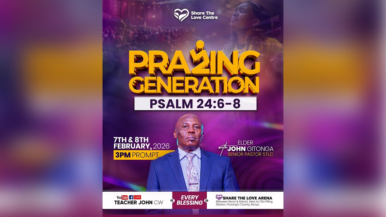 THE PRAYING GENERATION ED  WITH ELDER JOHN  07-02-2026.