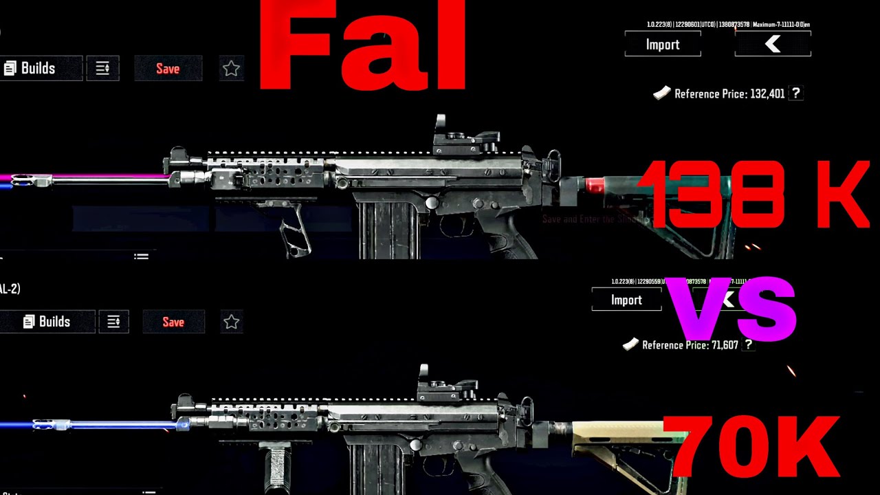 Budget Vs Expensive Fal Recoil Test ( Which one which you choose ) 