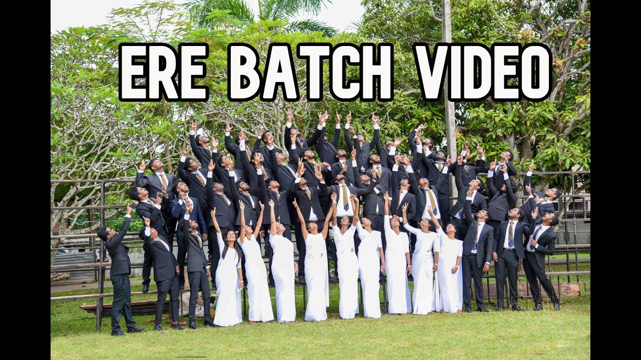 University of Moratuwa | Faculty of Engineering | Official Batch Video | ERE 15 Batch
