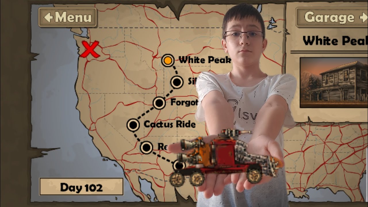 Новая машина и местность _ Earn to Die #4 _  прохождение 