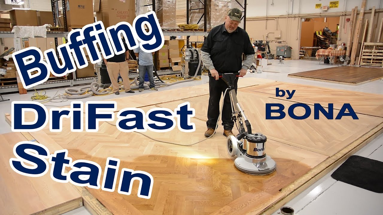 How to Buff Stain Onto a Hardwood Floor | Bona Certified Craftsman Training