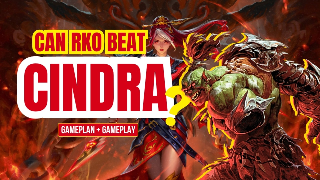 Can RKO beat Cindra? / Kayo, Underhanded Cheat vs. Cindra / Flesh and Blood / RKO Gameplay