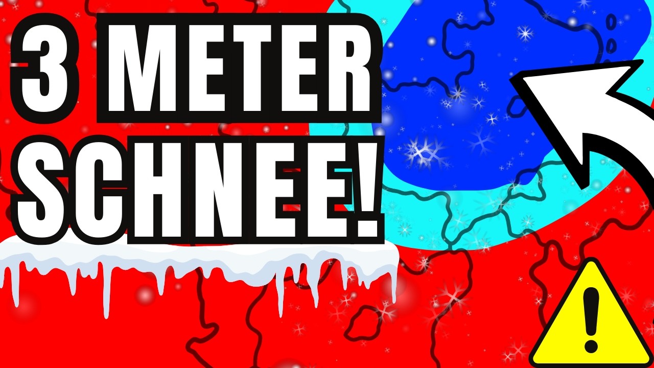 3 METER NEUSCHNEE! Alpen vor dem Kollaps? Die 300-Liter-Warnung!